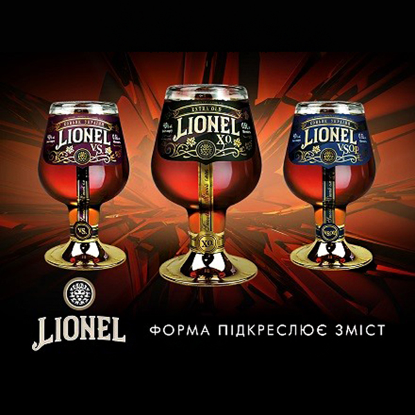 Коньяк Украины Lionel V.S 3 года выдержки 0,5 л 40% купить