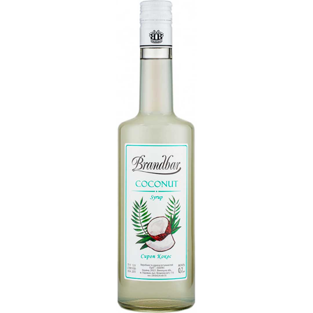 Сироп Brandbar Coconut Кокос 0,7л ПЕТ