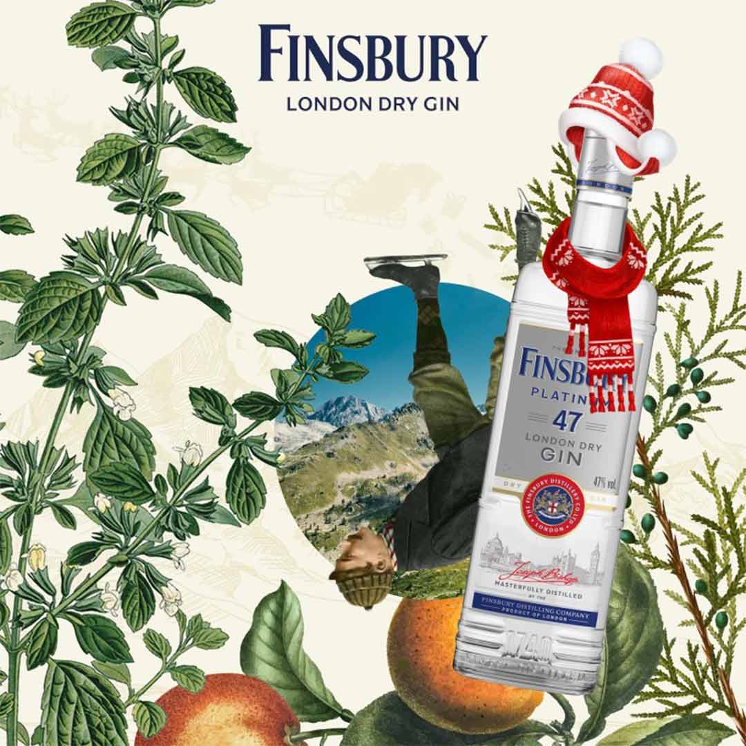 Джин Finsbury Platinum London Dry Gin 1л 47% купить