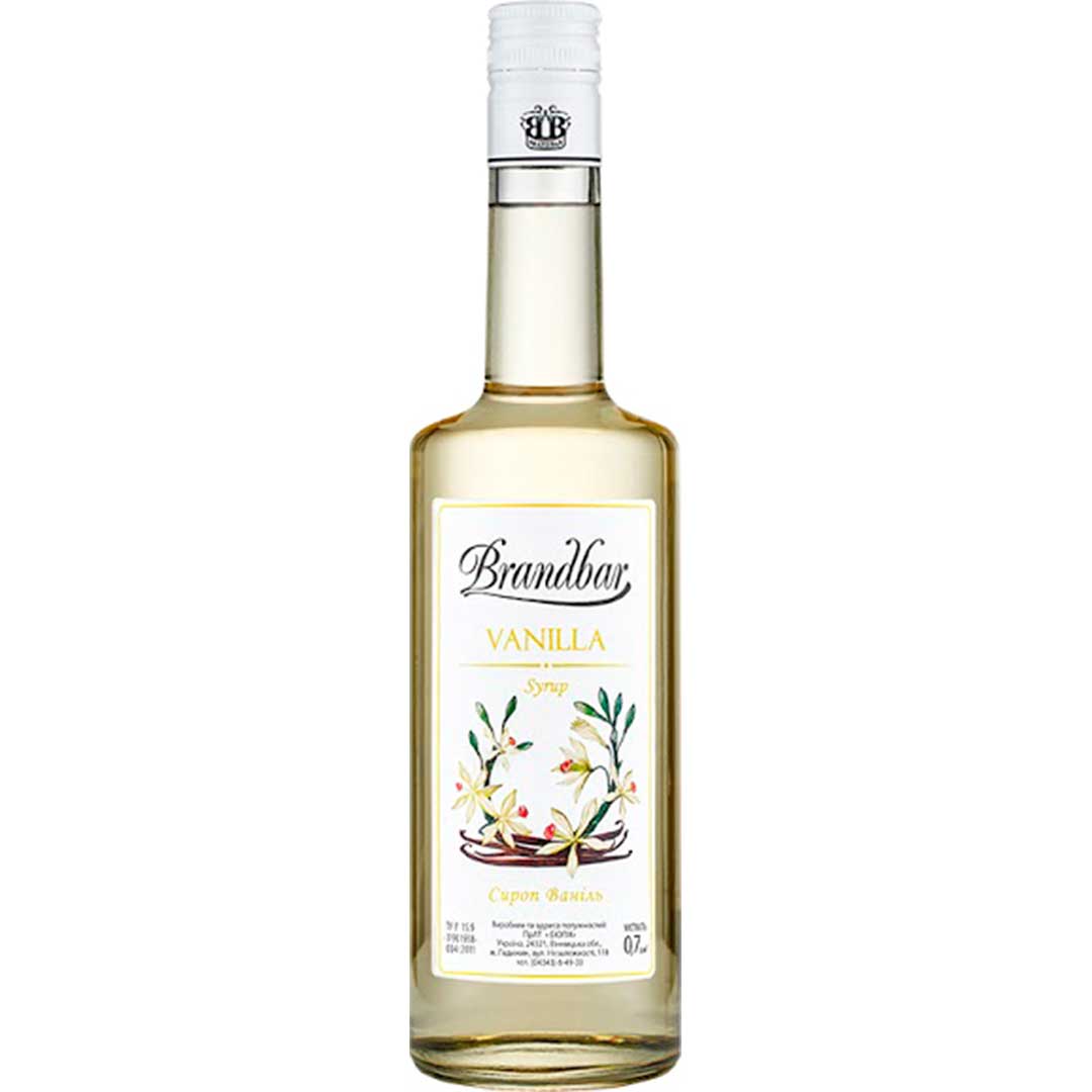 Сироп Brandbar Vanilla Ваниль 0,7л ПЭТ
