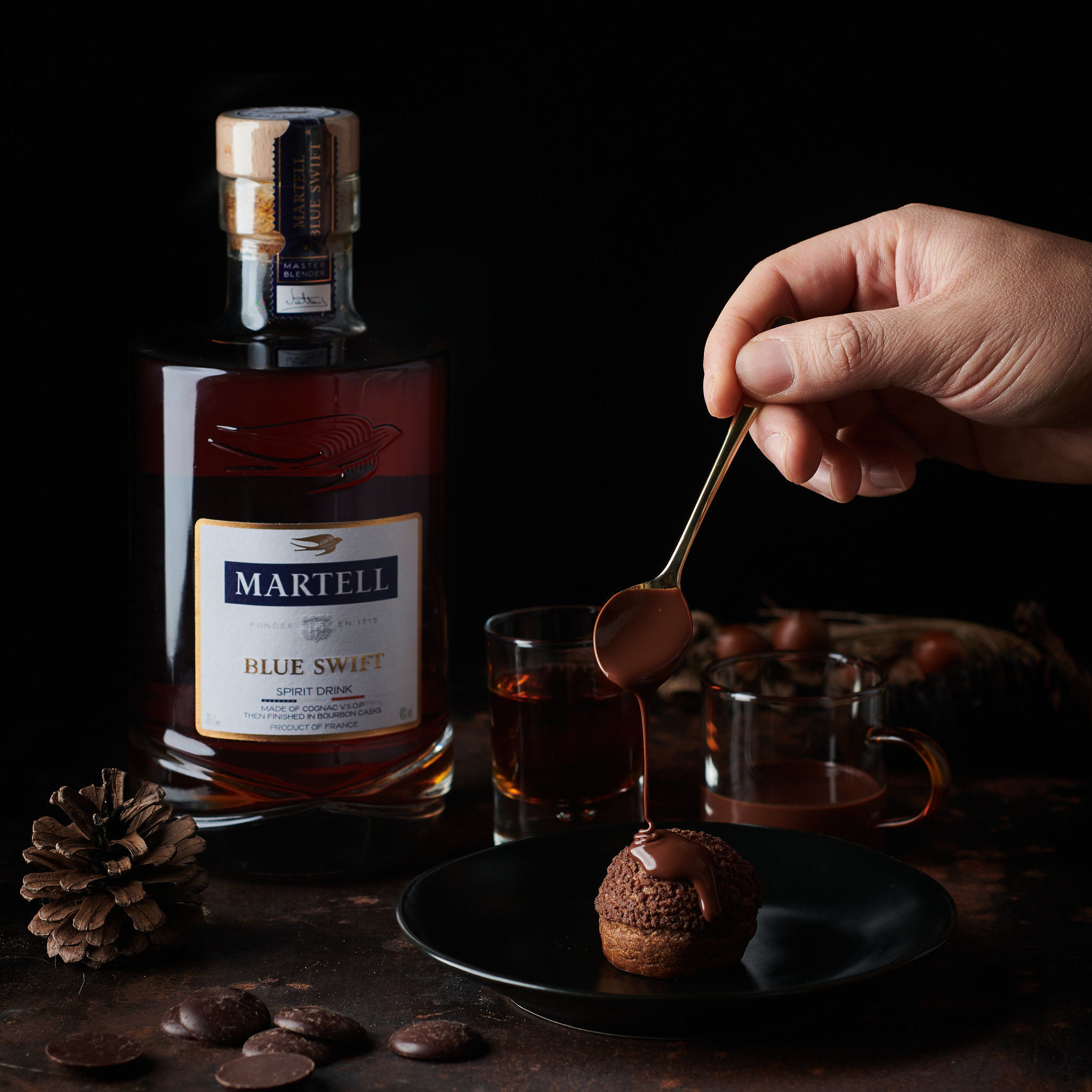 Коньяк французский Martell Blue Swift 0,7л 40% в Украине