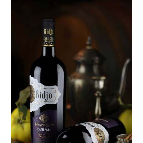 Вино Bidjo Saperavi красное сухое 0,75л 11-14% купить