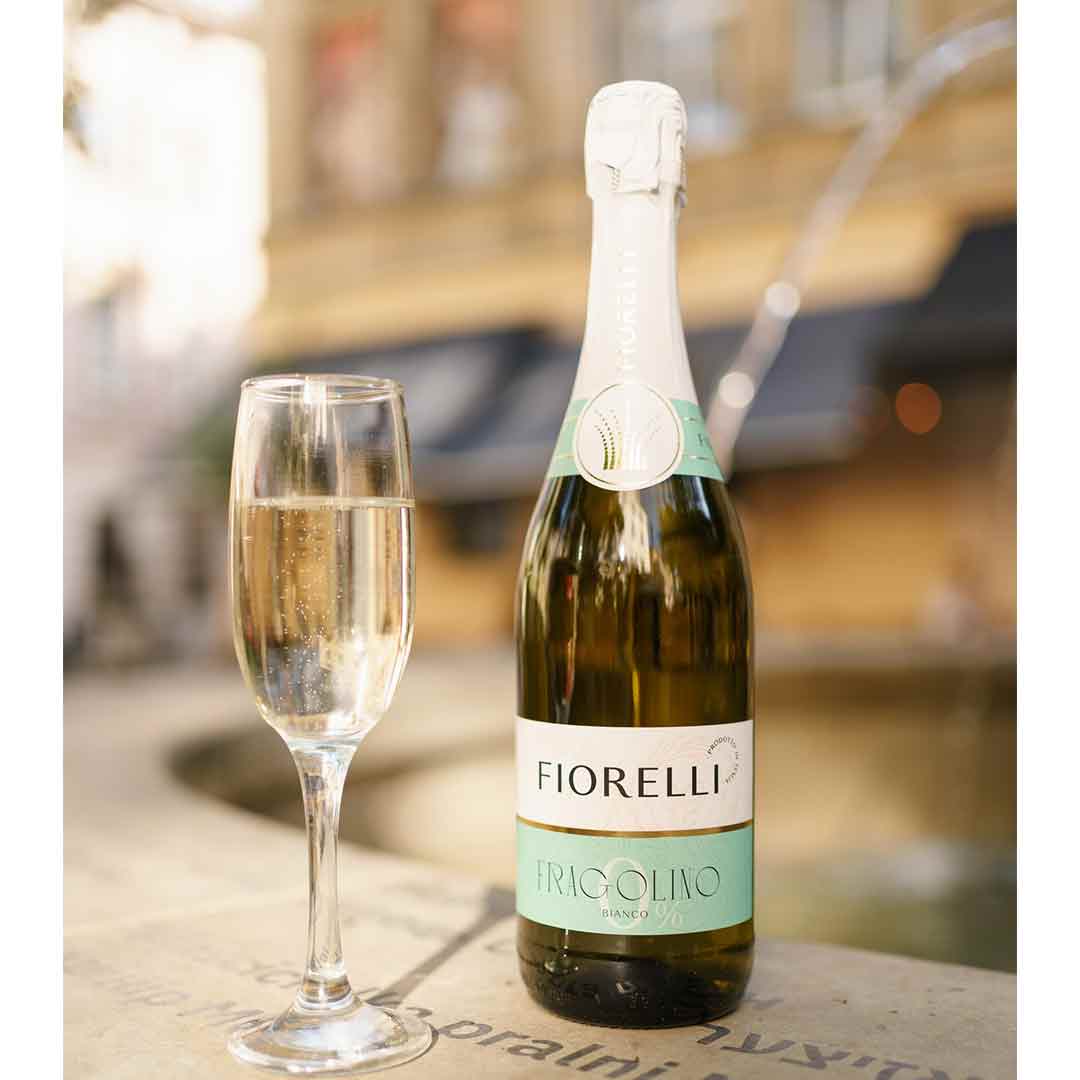 Напиток игристый Fragolino Bianco Zero Alcohol Fiorelli 0,75л б/а купить
