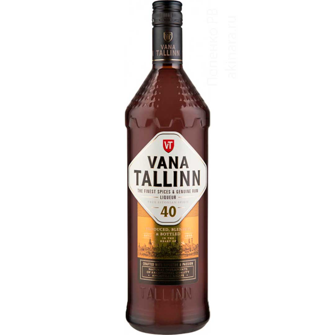 Ликер Старый Таллинн Vana Tallinn 1л 40%