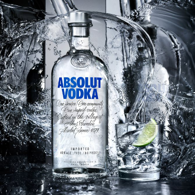Водка Absolut 0,7л 40% купить