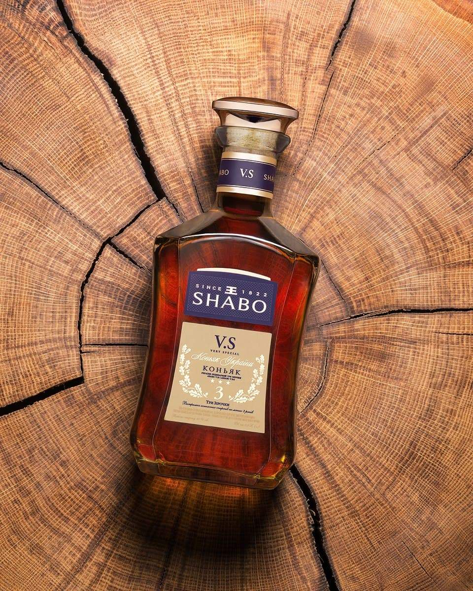 Коньяк Украины Shabo VS 3 года выдержки 0,25л 40% купить
