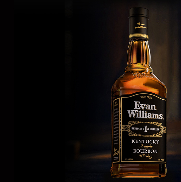 Бурбон Evan Williams Black 0,75 л 43% купить
