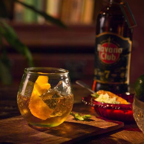Ром Havana Club Anejo Anos 7 лет выдержки 0,05л 40% купить