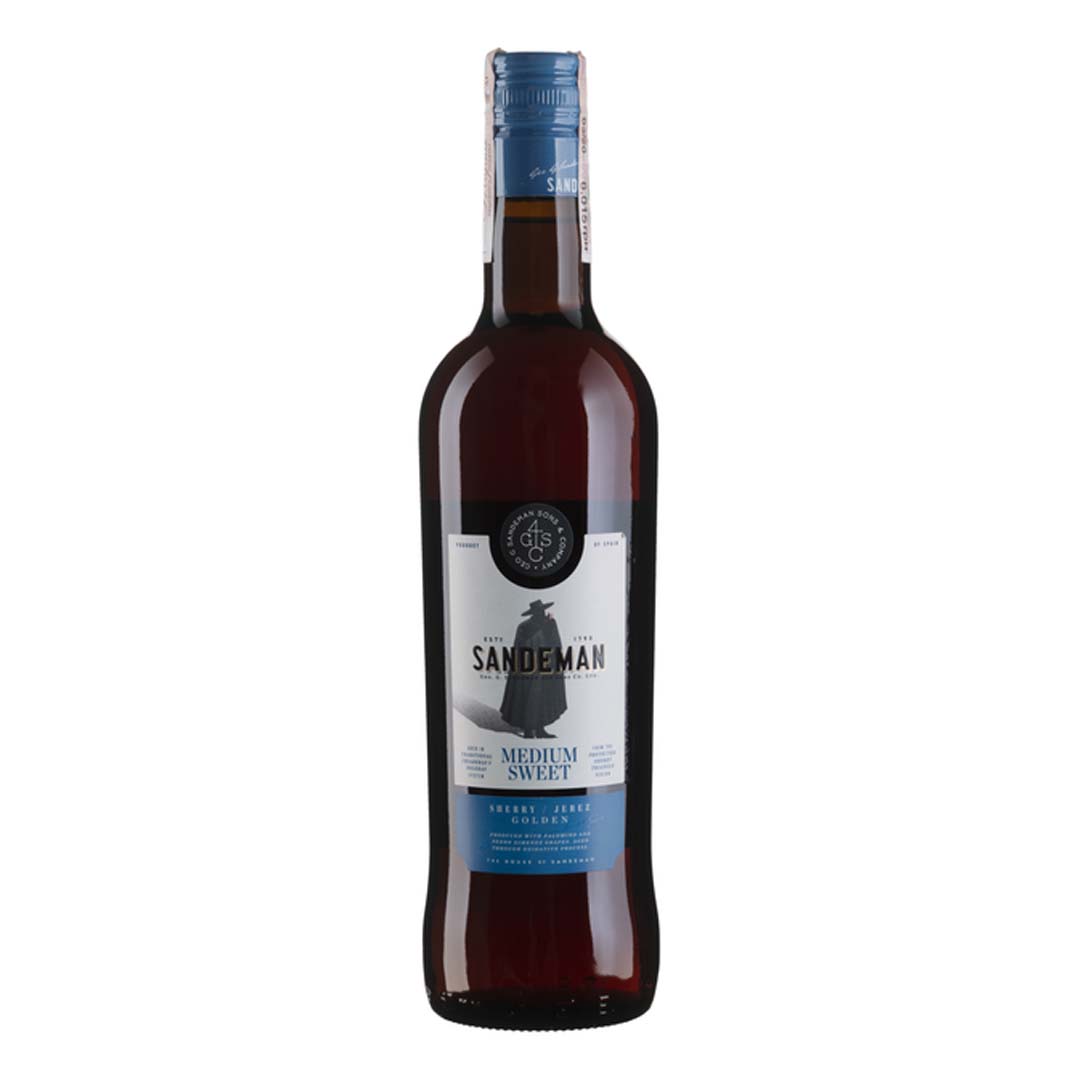 Херес Sandeman Medium Sweet Sherry белое полусладкое 0,75л 15%