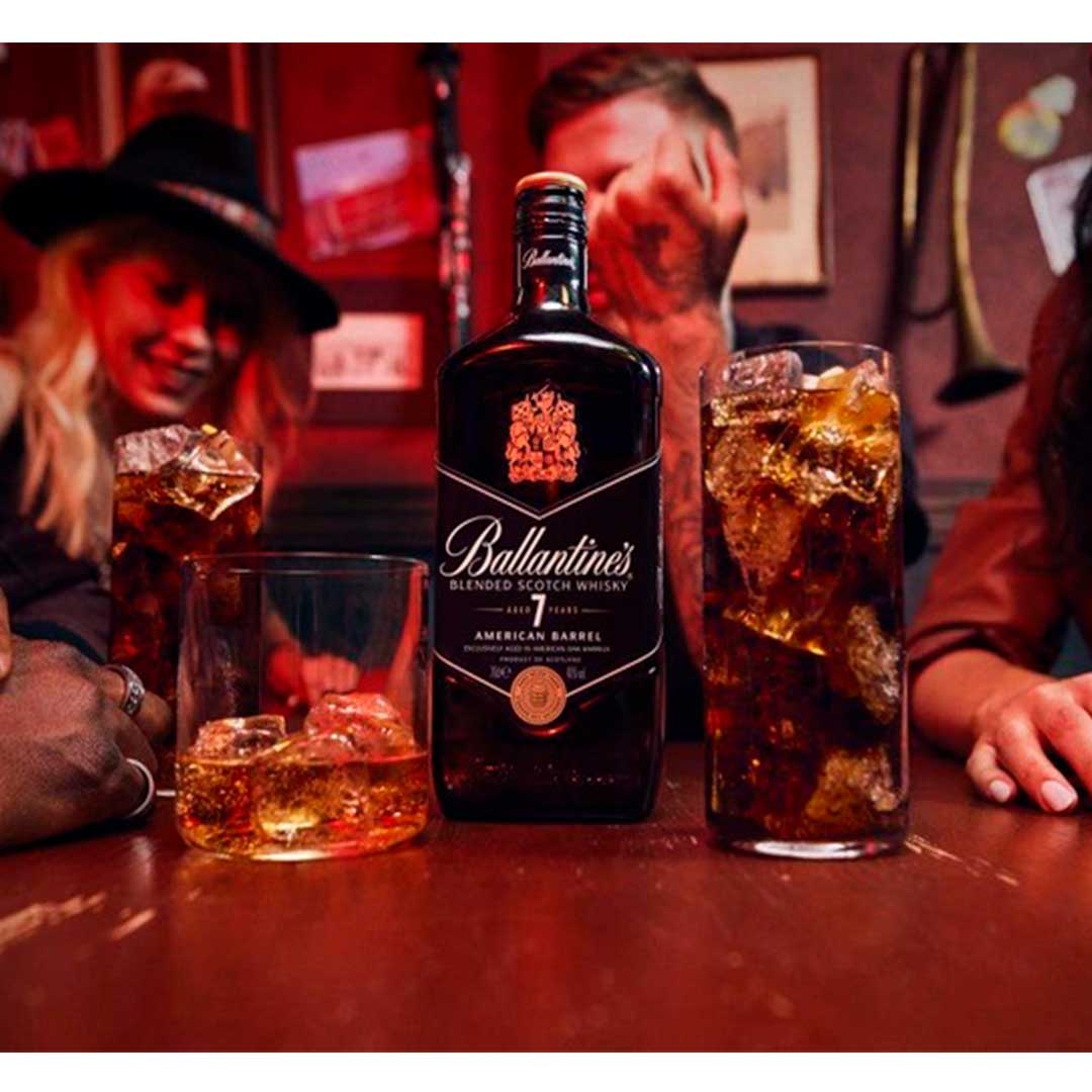 Виски Ballantine's 7 лет выдержки American Barrel 0,7л 40% купить