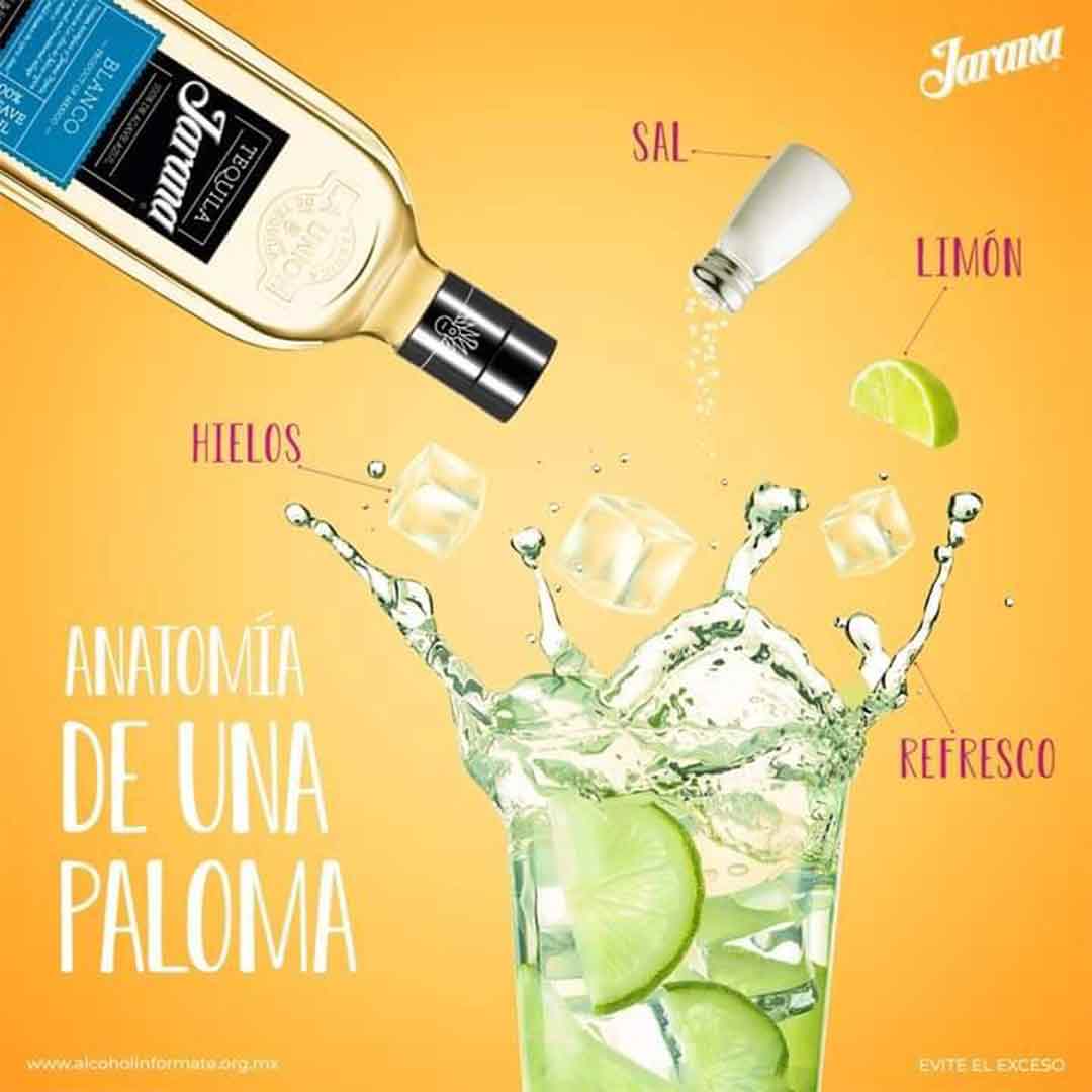 Текіла Jarana Blanco 100% блакитна агава 0,7л 35% купити
