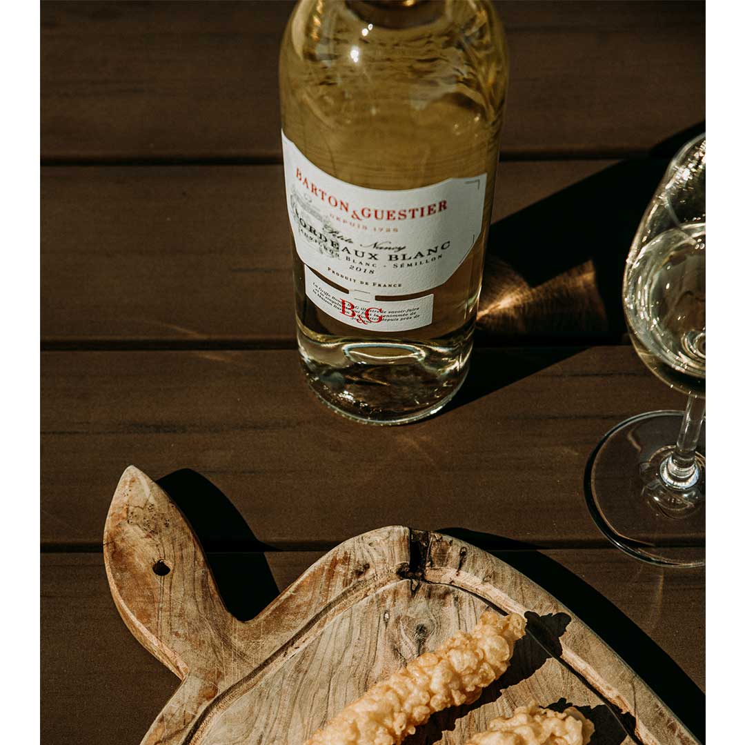 Вино Barton & Guestier Bordeaux Blanc Passeport біле сухе 0,75л 11,5% купити
