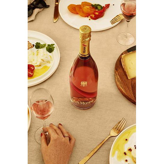 Шампанское Mumm Cordon Rose Brut 0,75л 12% купить