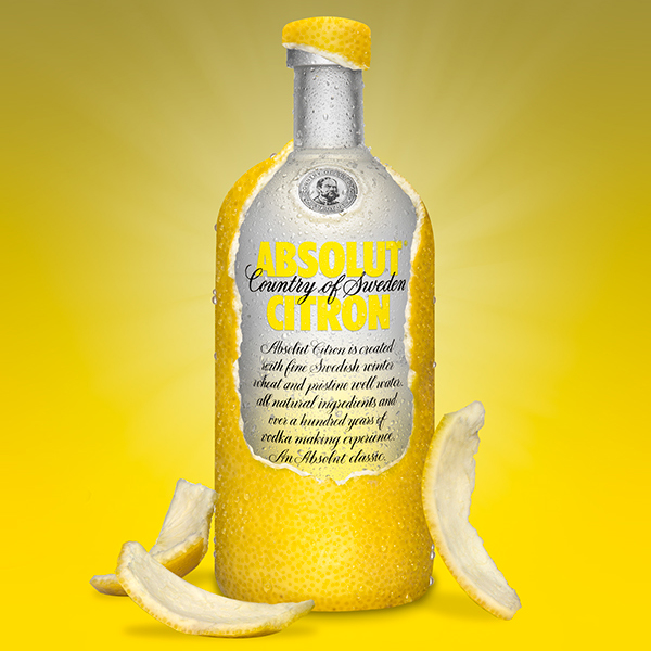 Водка Absolut Citron 0,7л 40% купить