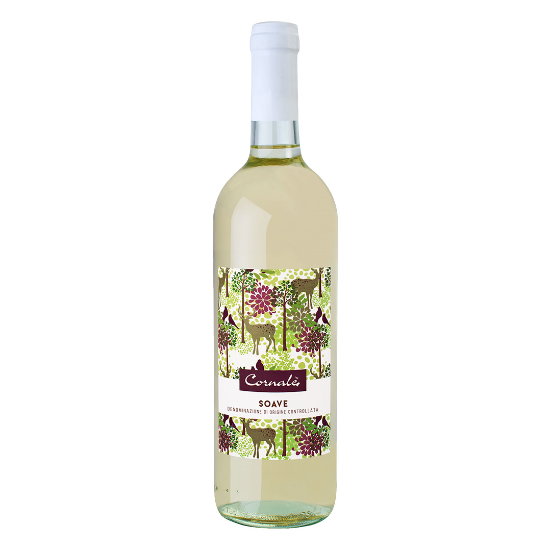 Вино Cornale Soave DOC біле сухе 0,75л 12%