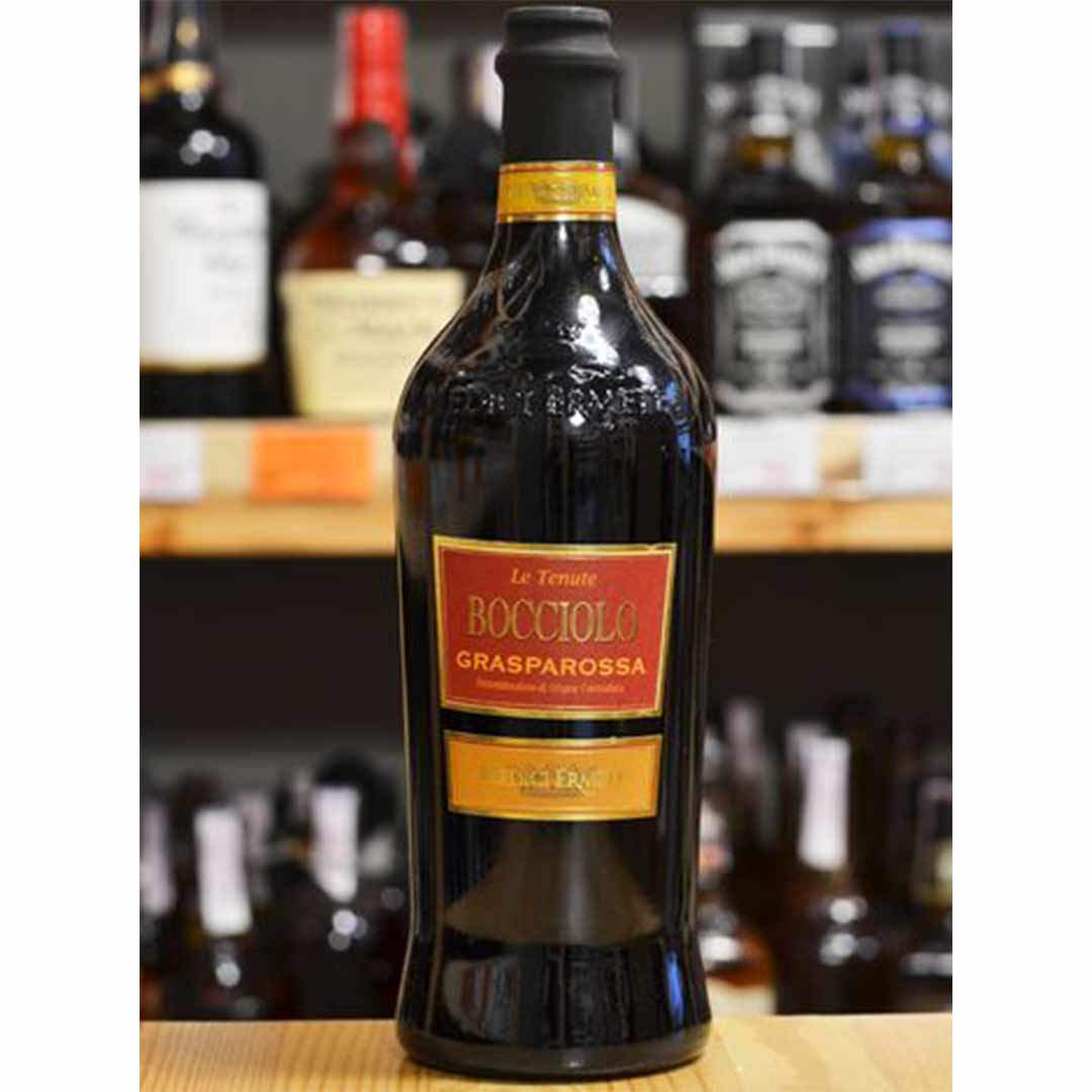 Вино игристое Bocciolo Grasparossa красное сладкое 0,75л 7,5% купить