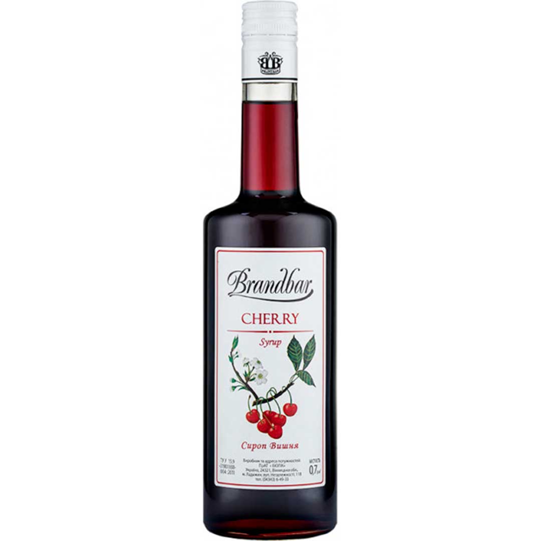 Сироп Brandbar Cherry Вишня 0,7л ПЕТ