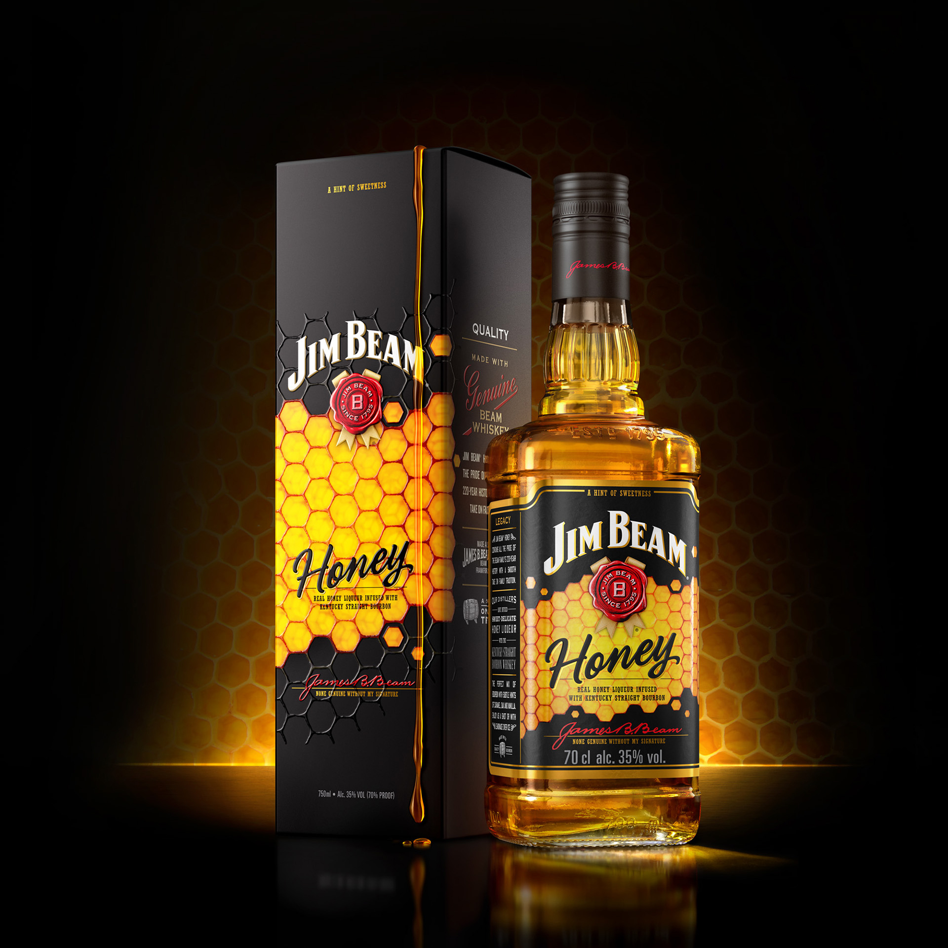 Лікер Jim Beam Honey 0,7л 32,5% купити