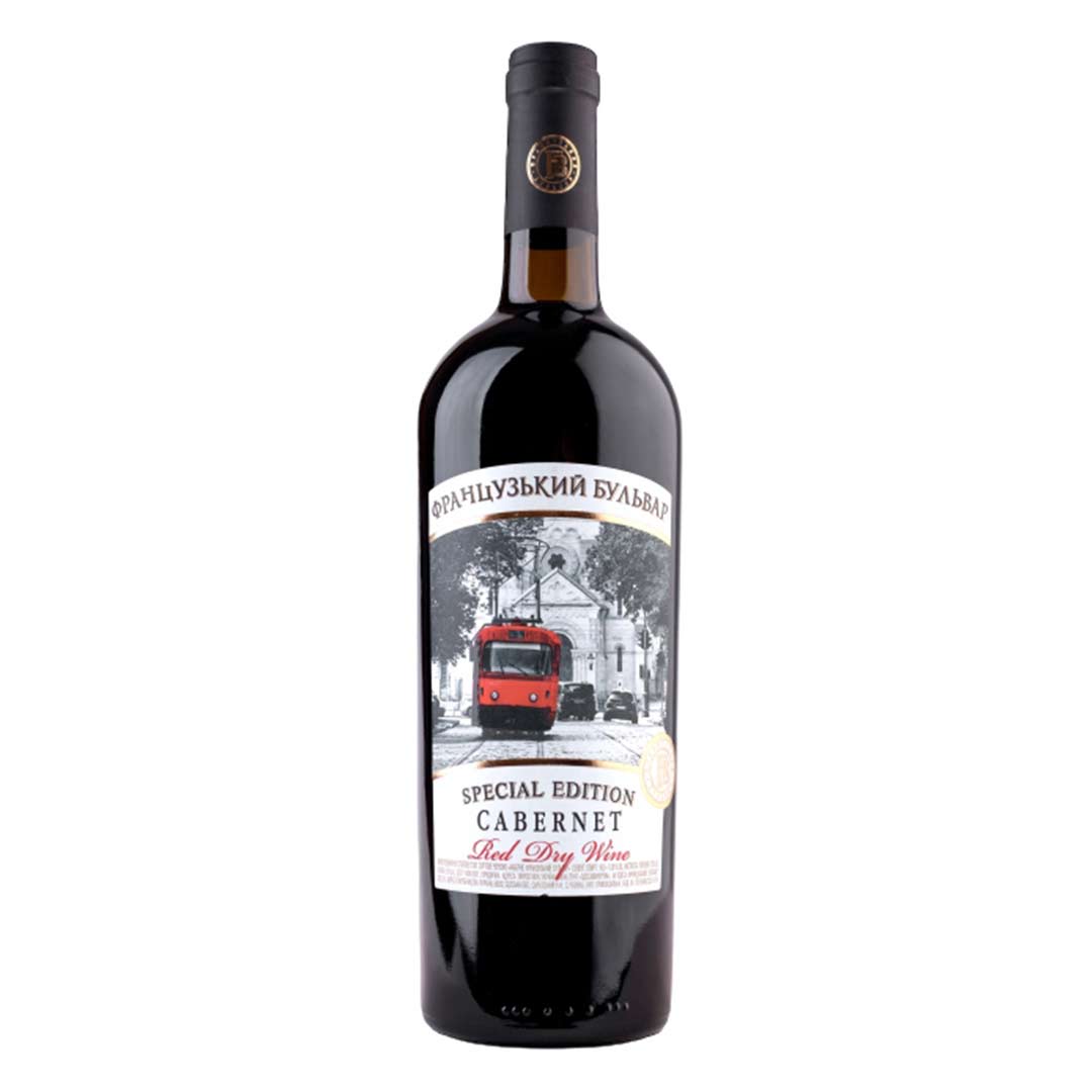 Вино Французький бульвар Cabernet Select червоне сухе 0,75л 10-13%