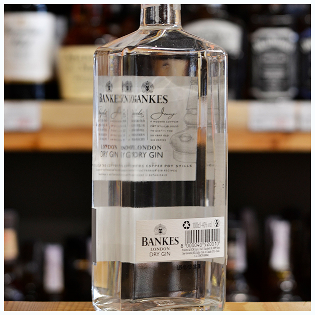 Джин Bankes London Dry Gin 1 л 40% купить