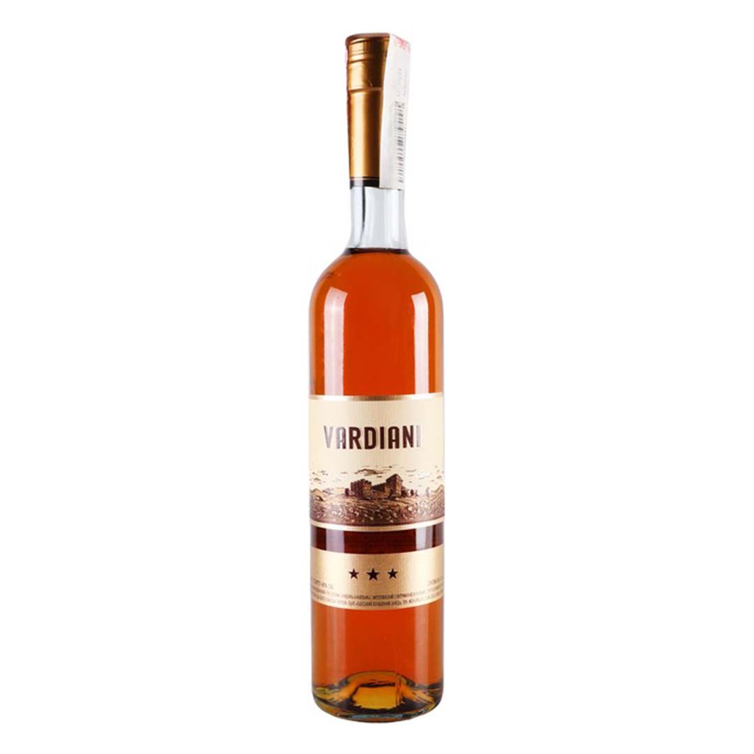 Бренди Vardiani 3 звезды 0,5л 40%