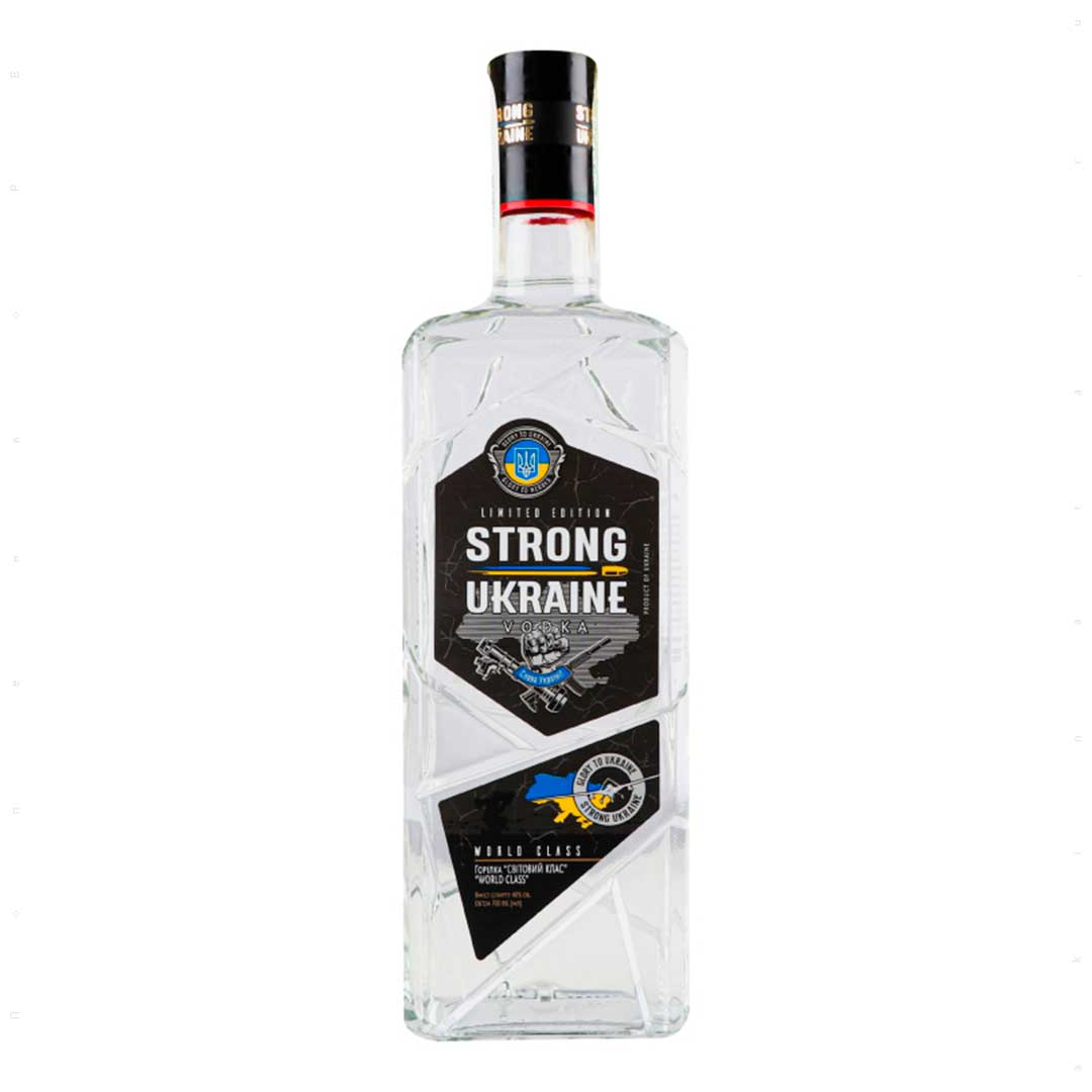Водка World Сlass Strong Ukraine 0,7л 40%