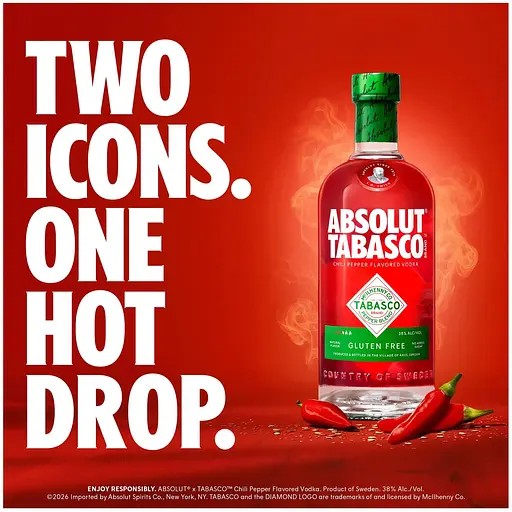 Водка ароматизированная Absolut Tabasco 0,7л 38% купить