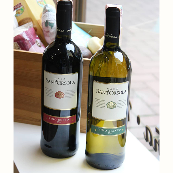 Вино SantOrsola Vino Rosso червоне сухе 0,75л 11% купити