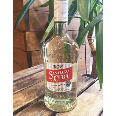 Кубинский ром Carta Blanca Santiago de Cuba 1л 38% купить