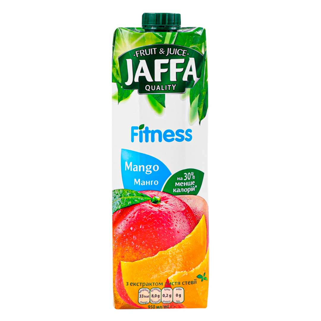 Нектар Jaffa Манго с экстрактом листьев стевии 0,95л
