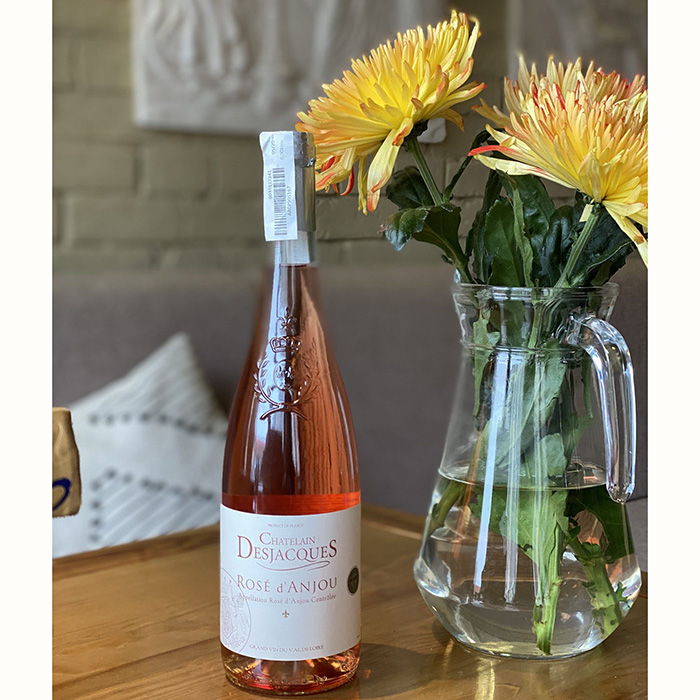Вино Chatelain Desjacques Rose dAnjou рожеве напівсолодке 0,75л 10,5% купити