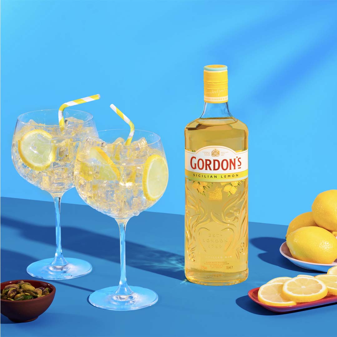 Алкогольный напиток на основе джина Gordon's Sicslsan Lemon 0,7л 37,5% купить