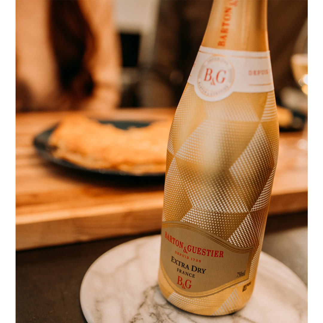 Вино игристое Barton &amp; Guestier Sparkling белое экстра-сухое 0,75л 11% купить