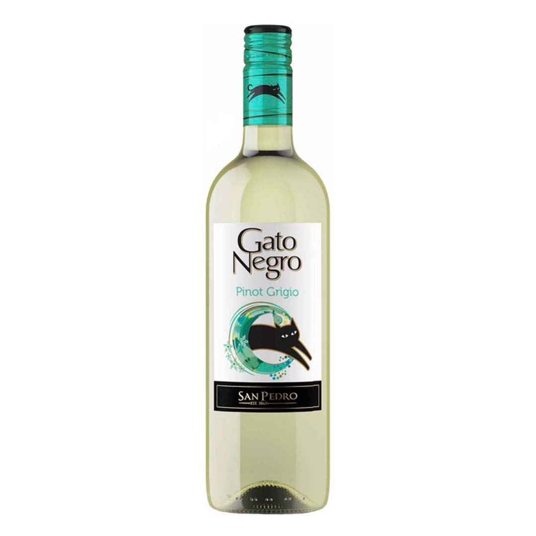 Вино Gato Negro Pinot Grigio біле сухе 0,75л 12,5%