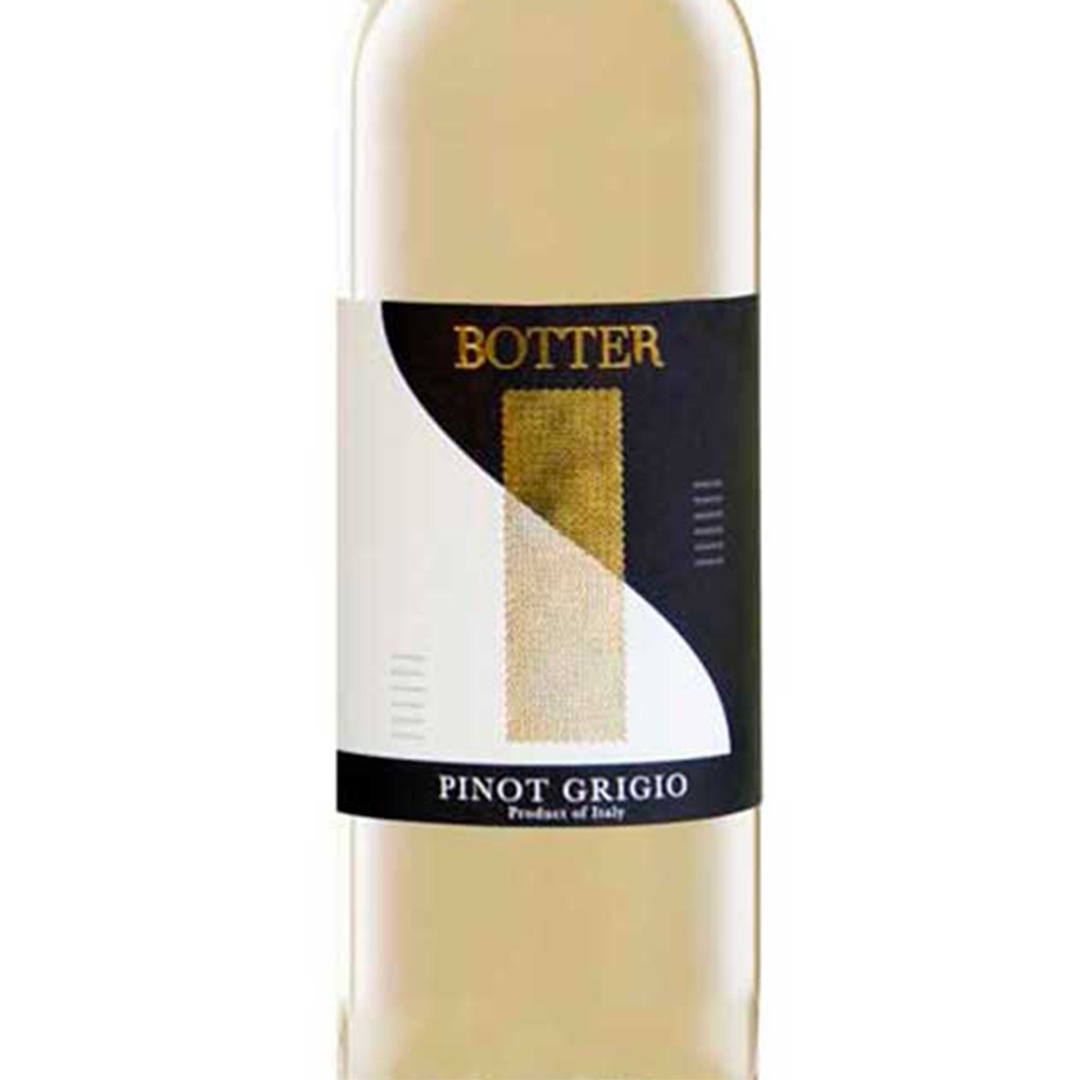 Вино Botter Delle Venezie Pinot Grigio DOC 2018 белое сухое 0,75л 12% купить