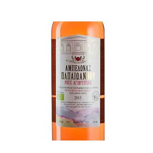 Вино Agiorgitiko Rose Papaioannou сухое розовое 0,75л 13% купить