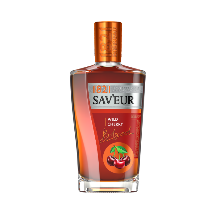 Напиток алкогольный Болград Sav'eur Дикая Вишня 0,5л 30%