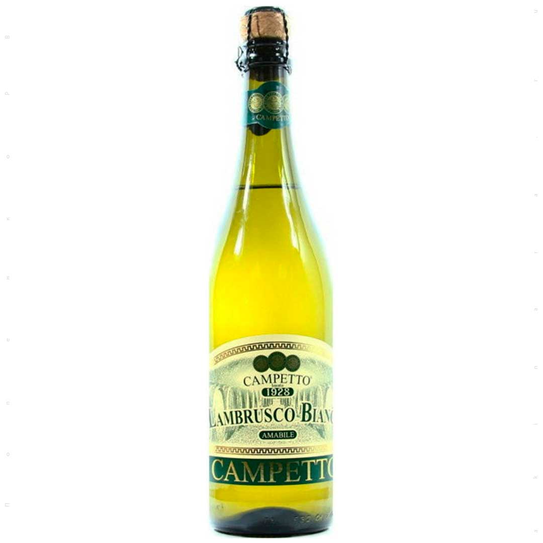 Вино игристое Schenk Italia Campetto Lambrusco Emilia Bianco белое полусладкое 0,75л 8%