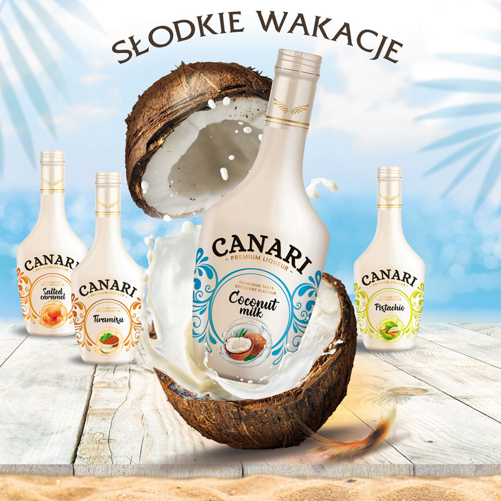 Лікер Canari Coconut Milk 0,35л 15% купити