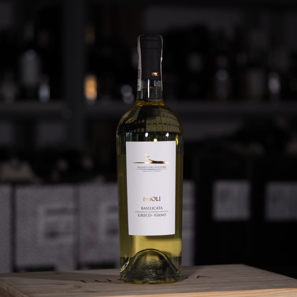 Вино Pipoli Greco Fiano Basilicata IGP белое сухое 0,75л 12% купить