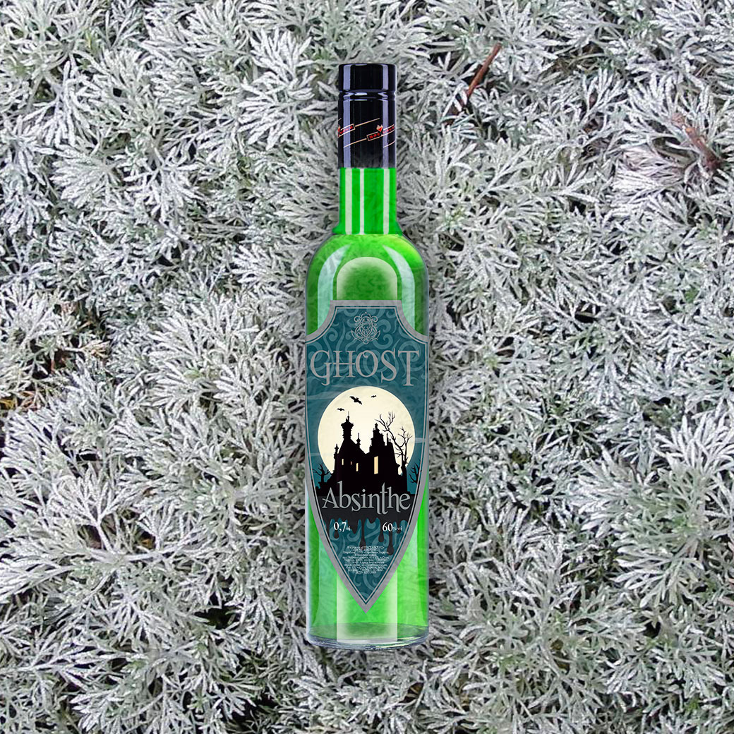 Настойка Абсент BarMania Ghost 0,7л 60% купить