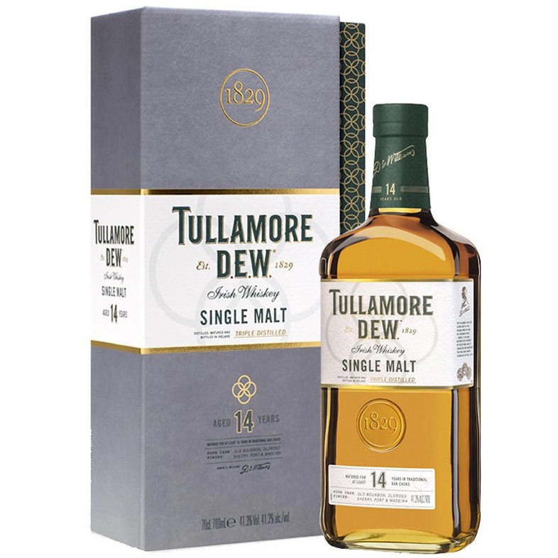 Виски односолодовый Tullamore Dew 14 yo Single Malt 0,7л 41,3%