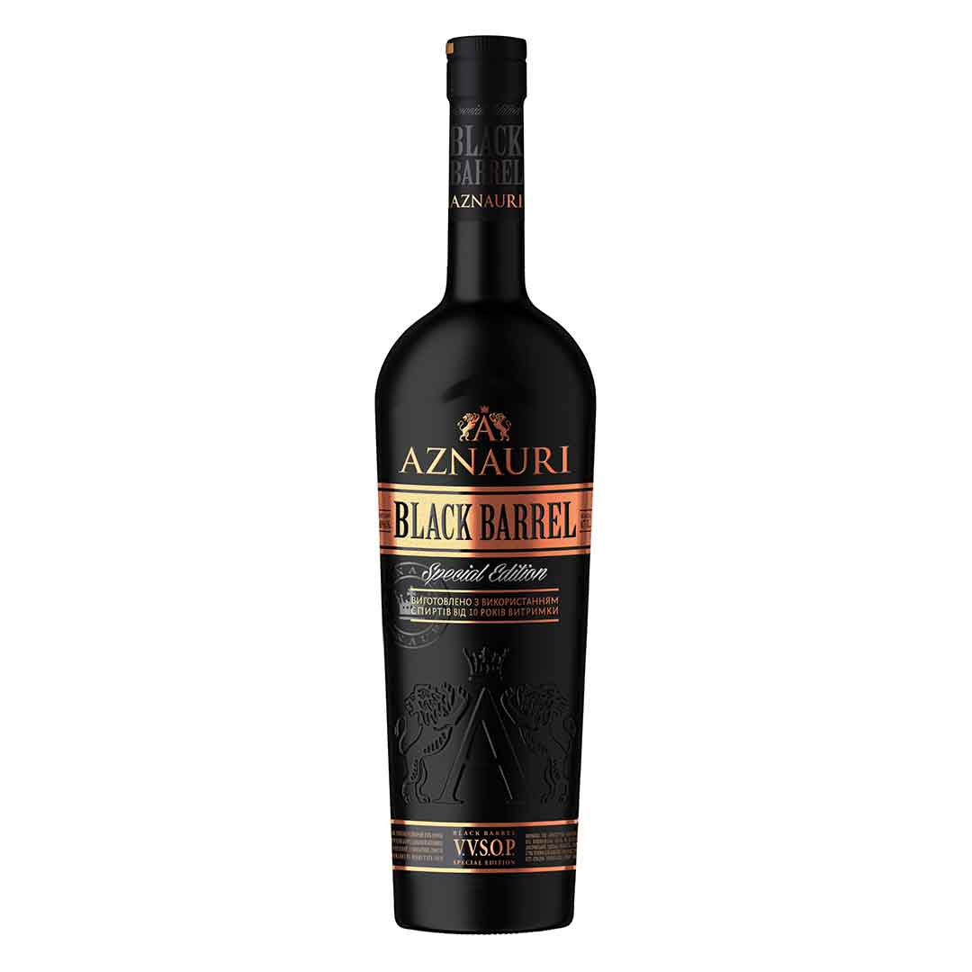 Коньяк Украины Aznauri Black Barrel 5 лет выдержки 0,7л 40%