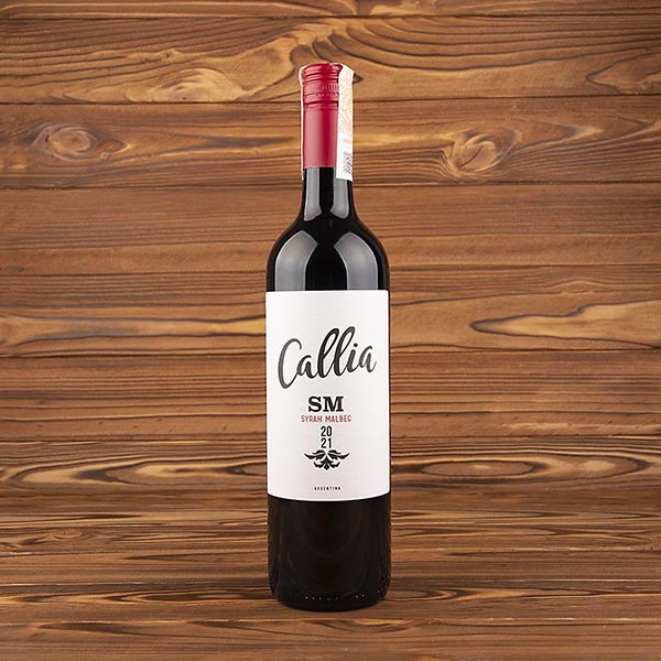 Вино Callia Syrah Malbec красное сухое 0,75л 13% купить