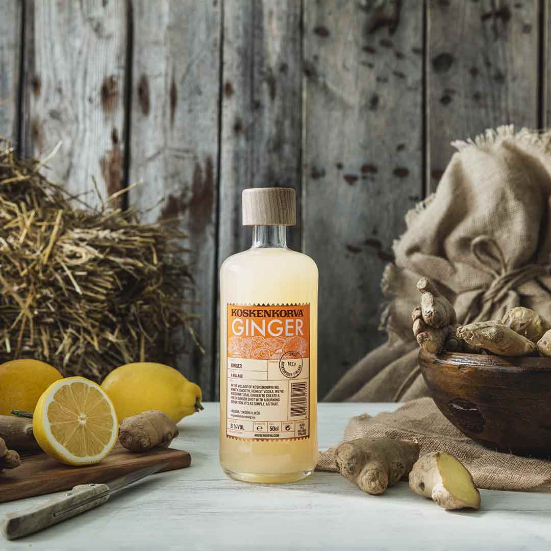 Ликер Koskenkorva Ginger 0,5л 21% купить