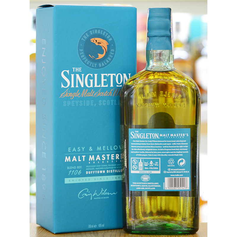 Виски The Singleton of Dufftown 12 лет 0,7л 40% в коробке купить