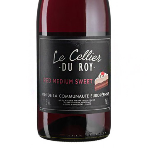 Вино Cellier du Roy червоне напівсолодке 0,75л 10,5% купити