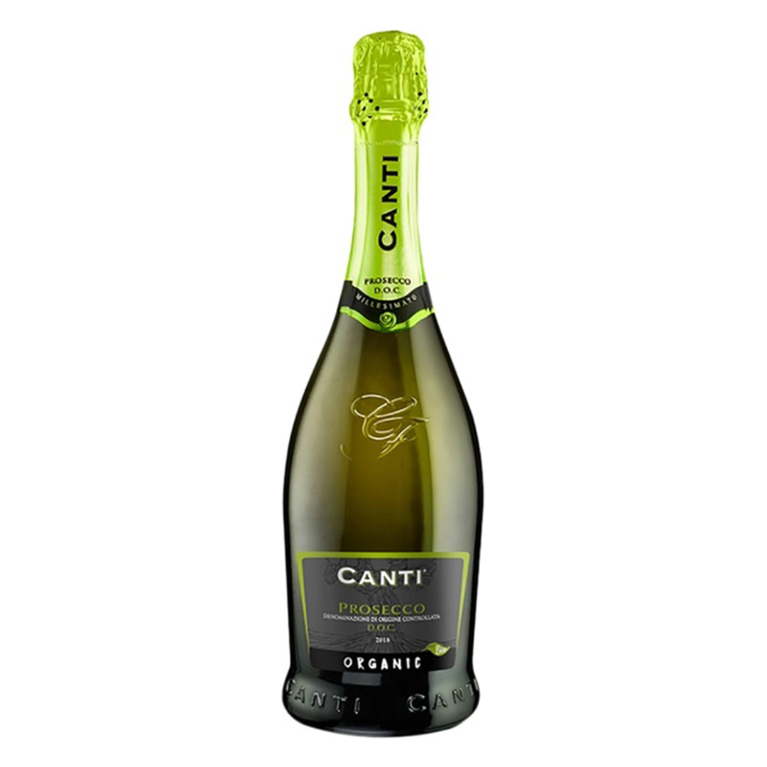 Вино ігристе Canti Prosecco Extra Dry Biologico біле екстра-сухе 0,75л 11%