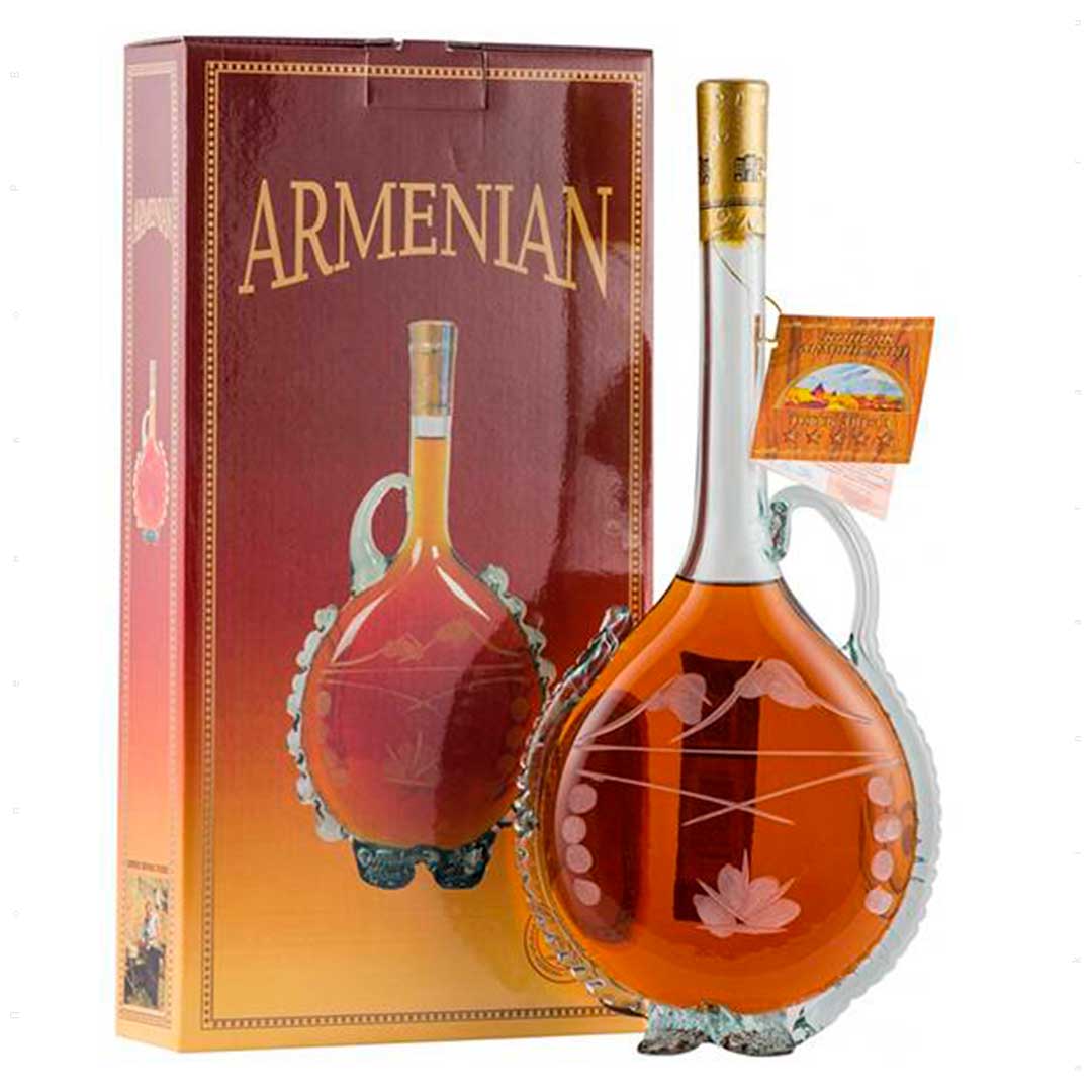Бренди Армянский "Пять звезд" 5 лет Кувшин 0,5л 40%