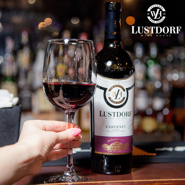 Вино Lustdorf Cabernet красное сухое сортовое 0,75л 9-14% в Украине